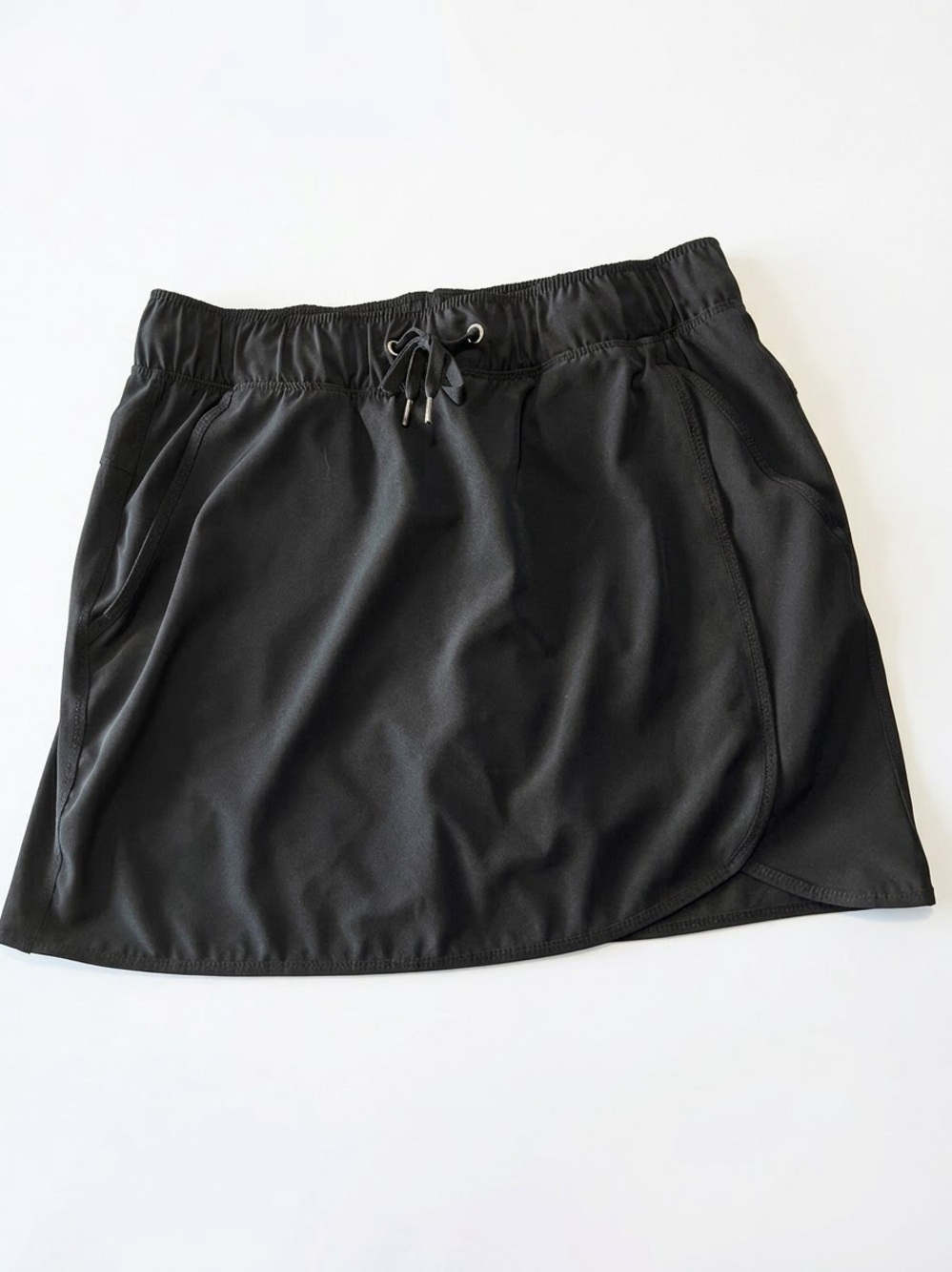 RBX Active Black Skort with Built-in Shorts - Size Medium